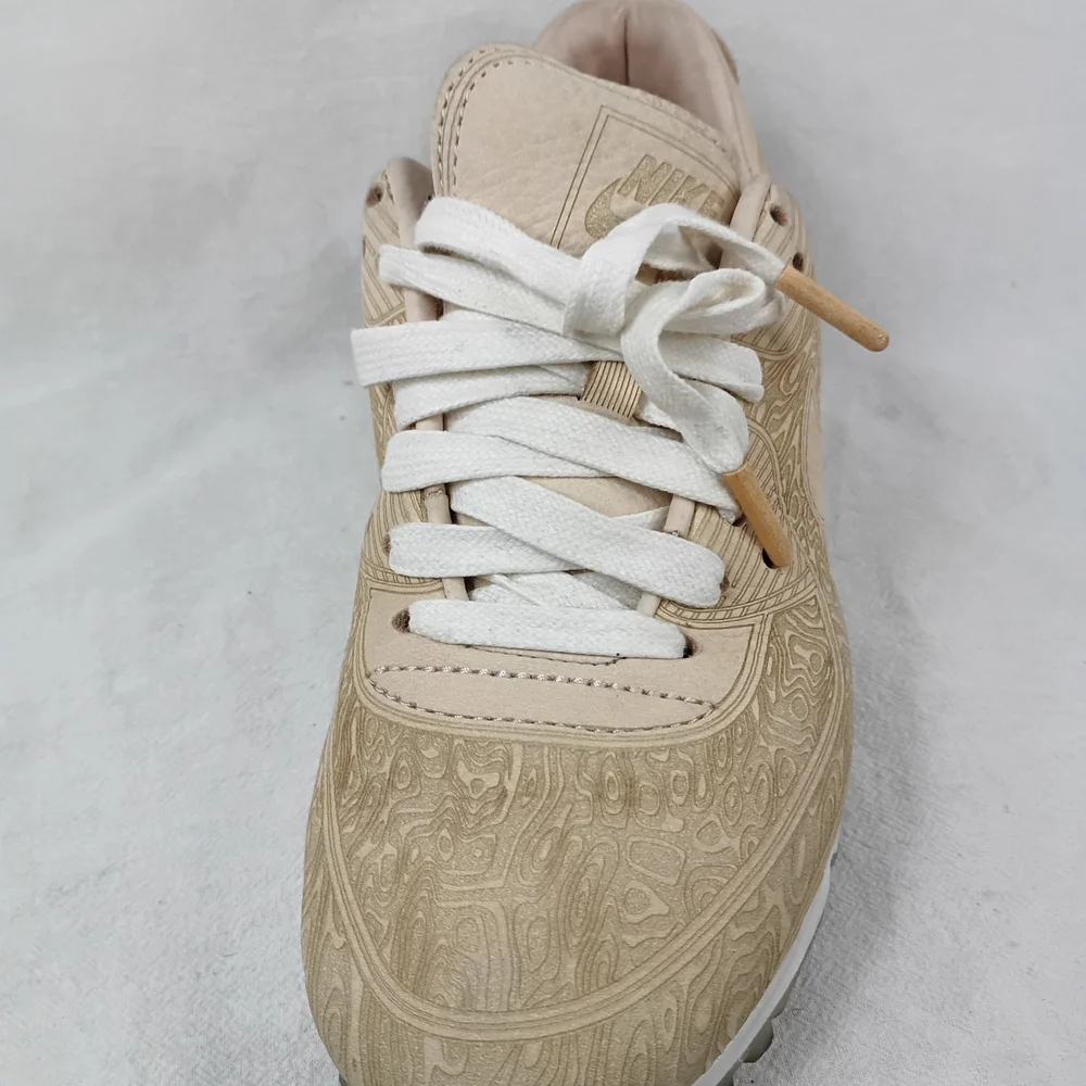 Nike Air Max 90 QS Laser Woodgrain Vachetta Tan DC7948-100 Womens 6.5 (Mens 5)